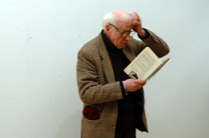 eddie reading his poems