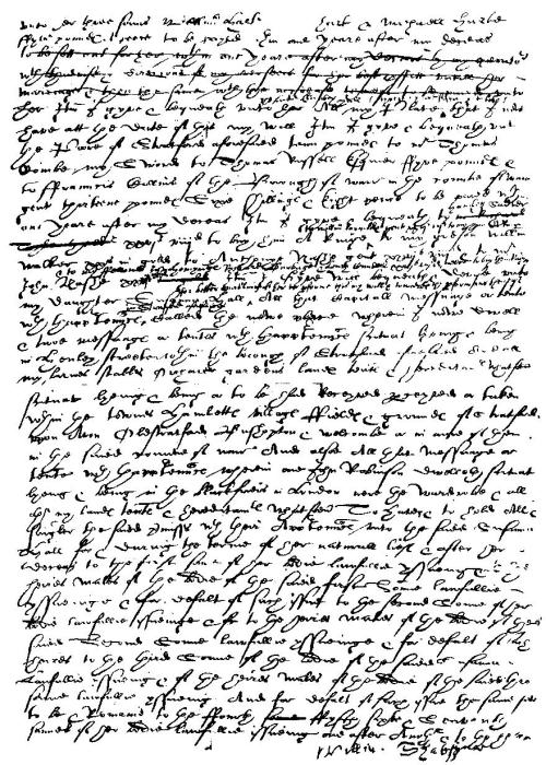 shak.'s will holograph large