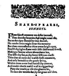 sonnet 1 old