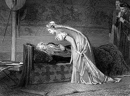 cordelia bending over lear