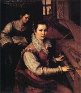 clavichord painting