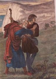 edgar leading gloucester to cliff