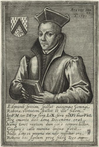 NPG D25344,Edmund Geninges,by M. Bas