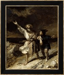 lear and fool in storm
