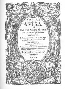 Willobie his Avisa frontispiece 001