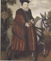 burghley on donkey 001