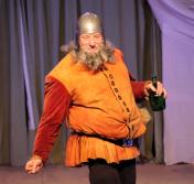 M Falstaff with bottle