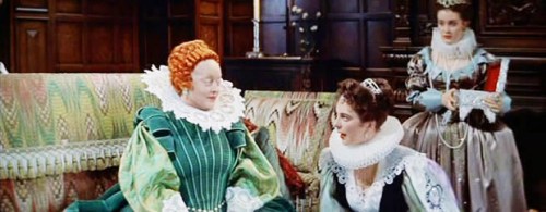 elizabeth with laidies-in-waiting.