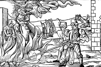 witches burnt at stake